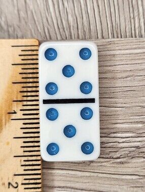 5:5 Replacement Domino Large Dot Shiny Color 1½ X ¾ X ¼ Dominoes